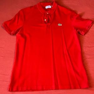Men’s Lacoste polo